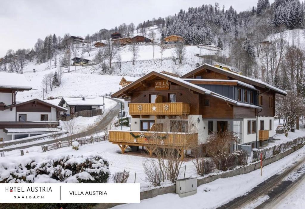 Villa Austria Saalbach Buitenkant foto